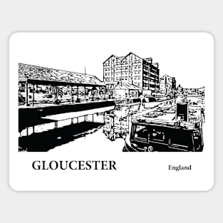 Gloucester England Magnet